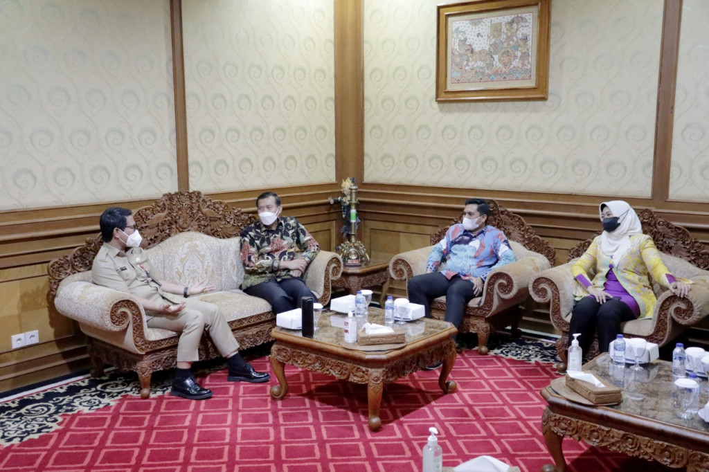 Studi Komparasi, Sekda Badung Adi Arnawa Terima Kunja Walikota Pekanbaru